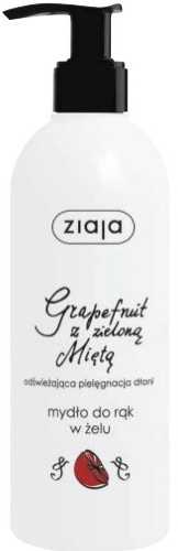 Ziaja Rankų muilas Grapefruit & Žalias Mint Liquid Soap unisex, 270 ml