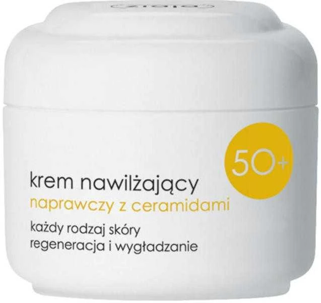 Ziaja 50+ Moisturizing Kreminis With Ceramides Day Kreminis