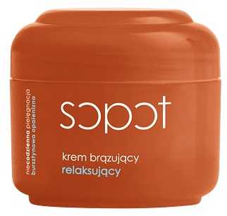 Ziaja Sopot Bronzing Face Atpalaiduojantis savaiminio įdegio veido kremas, 50 ml
