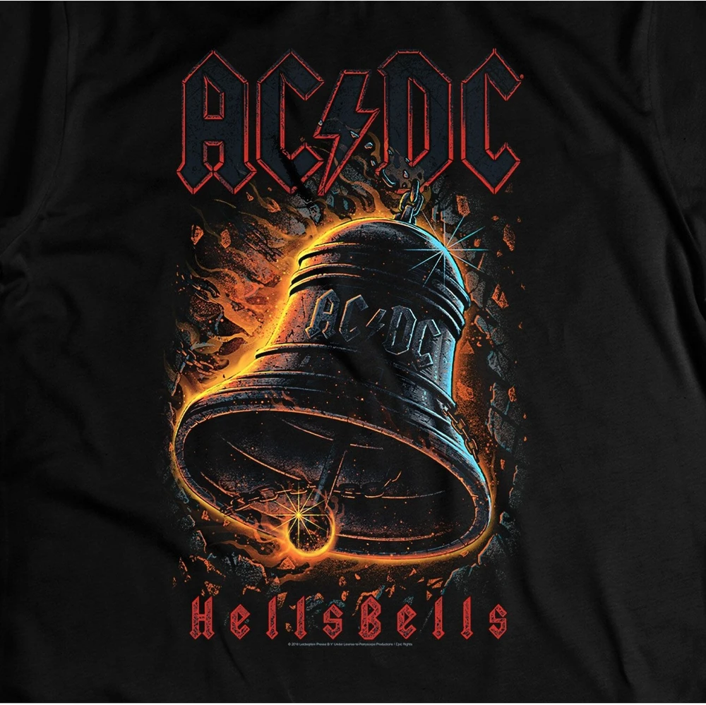 BLT AC/DC Hells Bells Marškinėliai, Dydis: 3XL