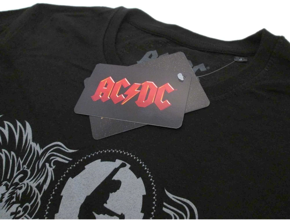 BLT Marškinėliai AC/DC Juodas Ice, Dydis: XXL