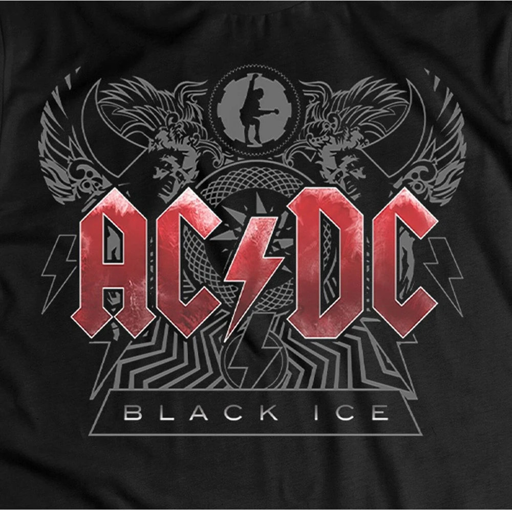 BLT Marškinėliai AC/DC Juodas Ice, Dydis: XXL