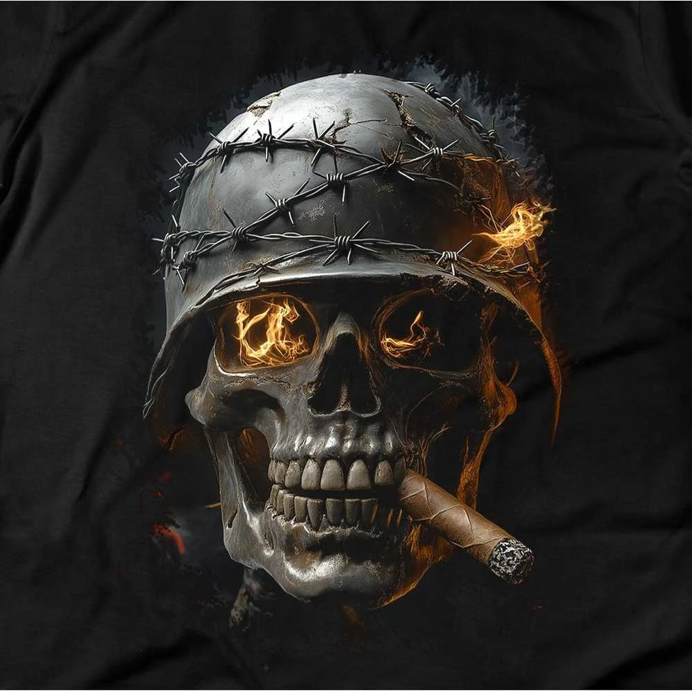 BLT Marškinėliai Dark Ember Skull Soldier, Dydis: XXL
