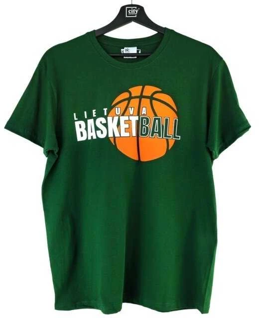 Epigone Sirgalių Marškinėliai Lietuva Basketball, Dydis: XS