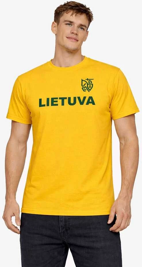 Hummel Lietuvos Futbolo Rinktinės Oficialūs Sirgalių Marškinėliai, Dydis: XXL