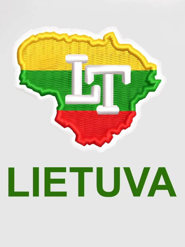 KS Moteriški Polo Marškinėliai Lietuvos Kontūras, Dydis: S