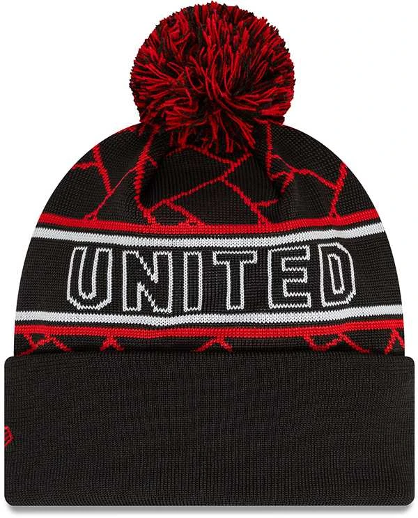 Rankšluostis Manchester United Sport Žieminė Kepurė New Era