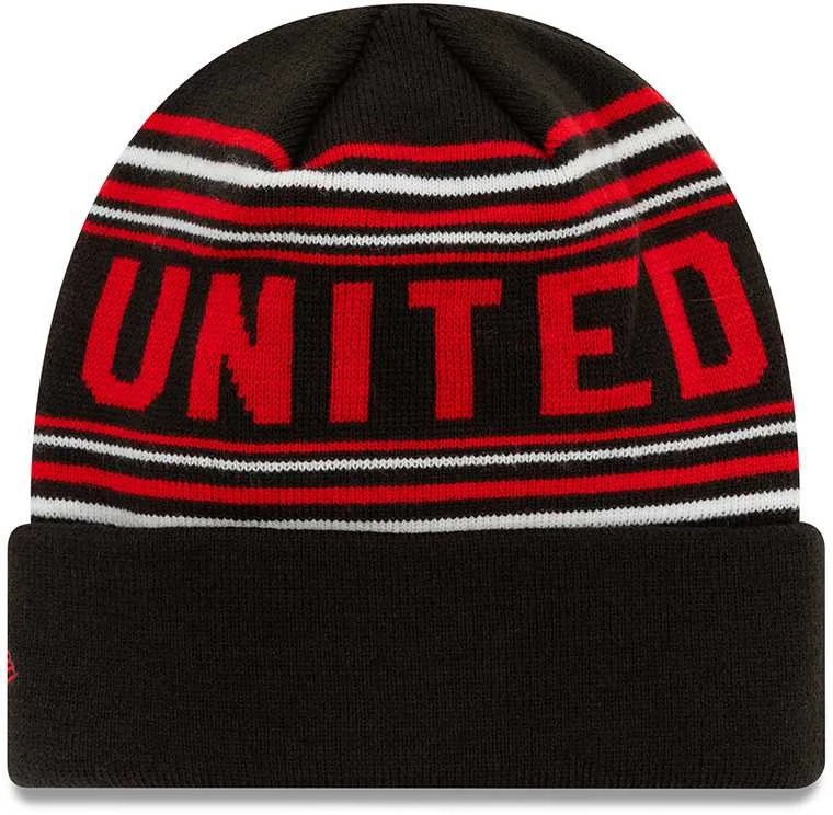Rankšluostis Manchester United Stripe Žieminė Kepurė New Era