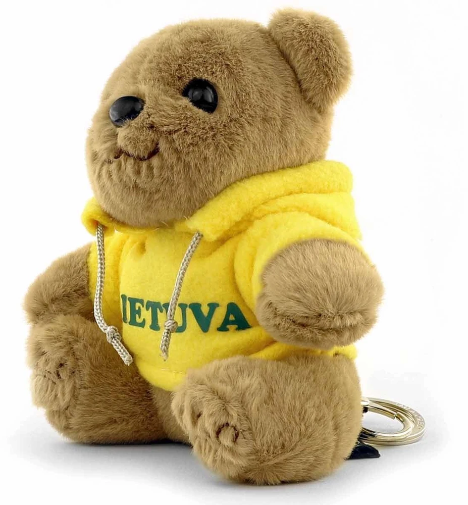 Raktų Pakabukas / Pakabukas Kuprinei Minkštas Meškiukas Lietuva