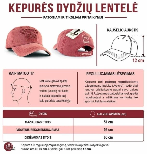 Robin Ruth Kepurė Lietuva 1990 Atgimimo Metai