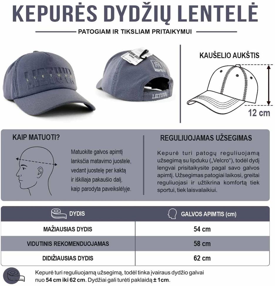 Robin Ruth Kepurė Lietuva