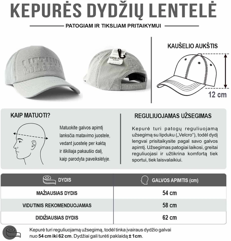 Robin Ruth Kepurė Lietuva