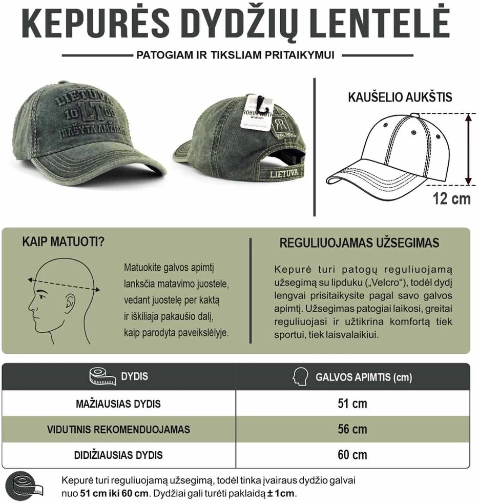 Robin Ruth Kepurė LT 1009 Įrašyta Amžiams