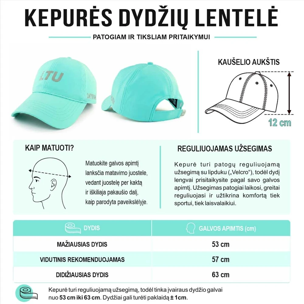 Robin Ruth Sportinė Kepurė LTU Pulsas