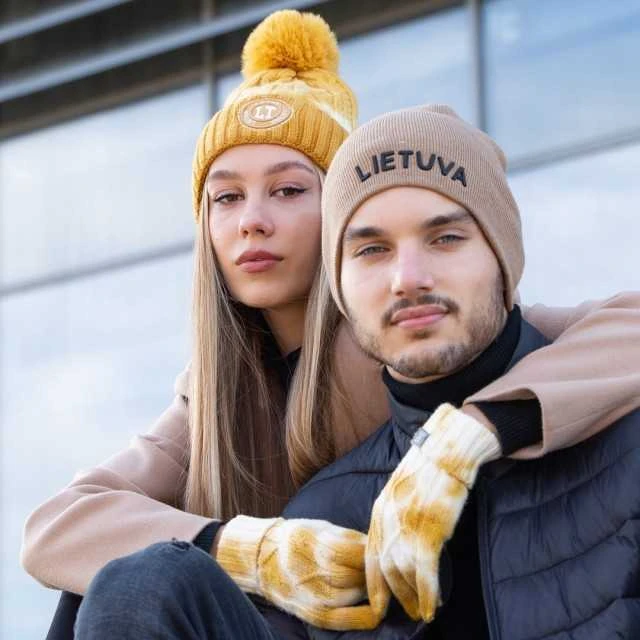 Robin Ruth Žieminės Geltonos Pirštinės Lietuva
