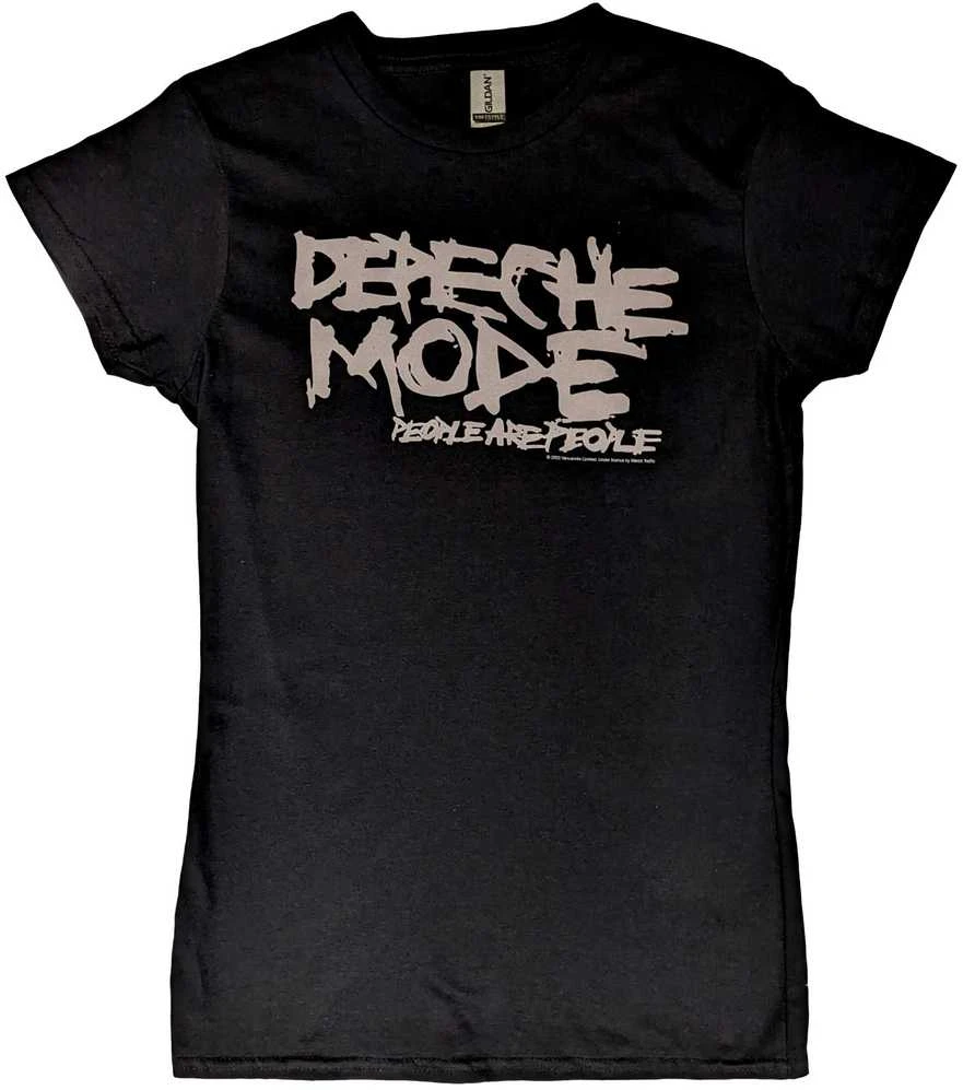 Rock Depeche Mode People Are People Moteriški Marškinėliai, Dydis: L