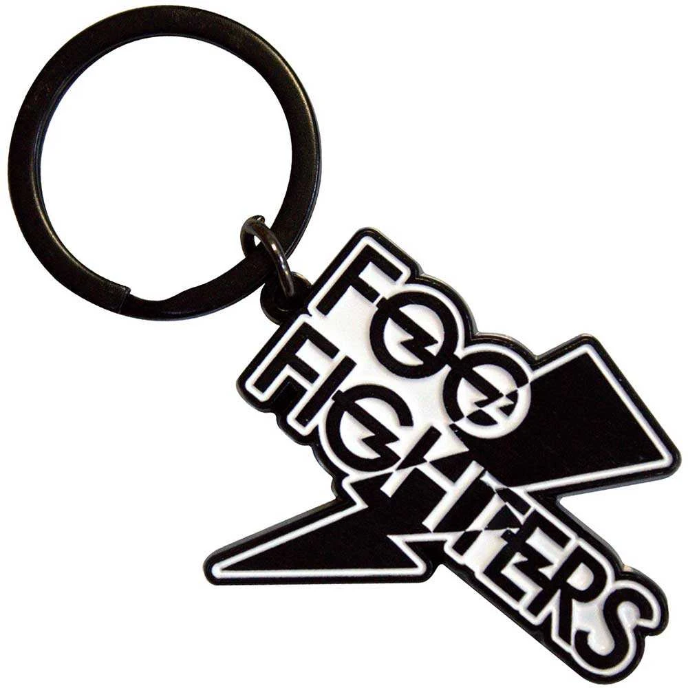 Rock Foo Fighters Flash Logo Raktų Pakabukas