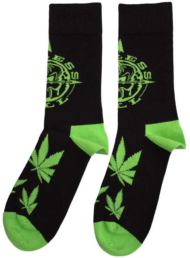 Rock Kojinės Cypress Hill Logo & Leaves