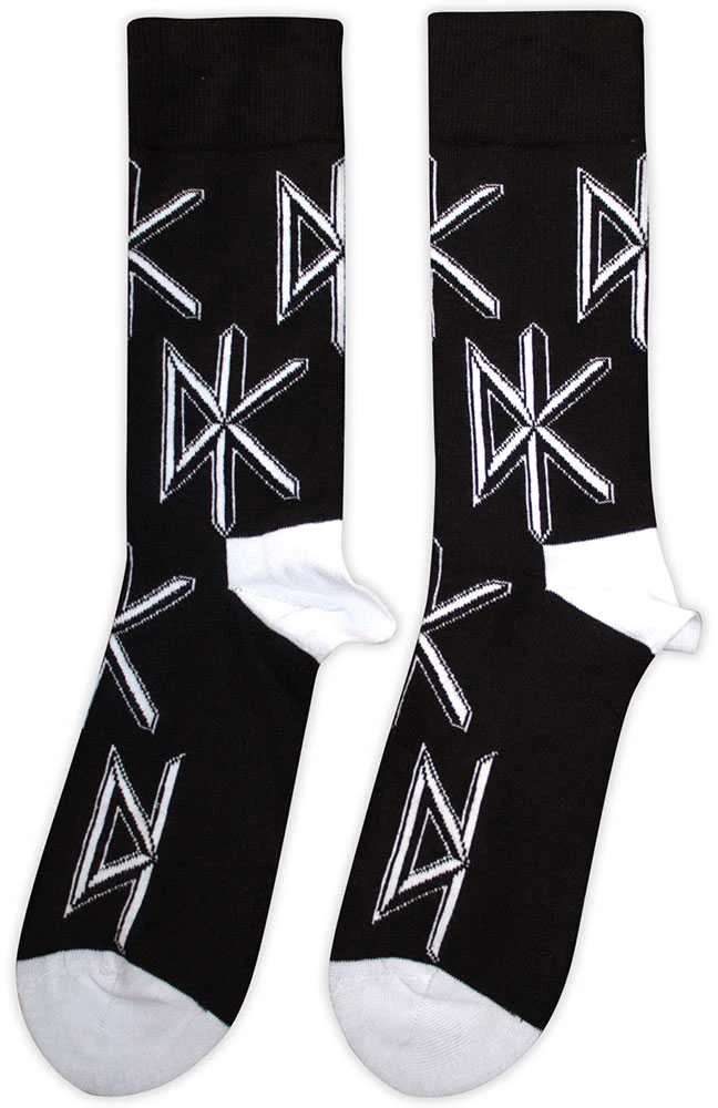 Rock Kojinės Dead Kennedys DK Logo Repeat