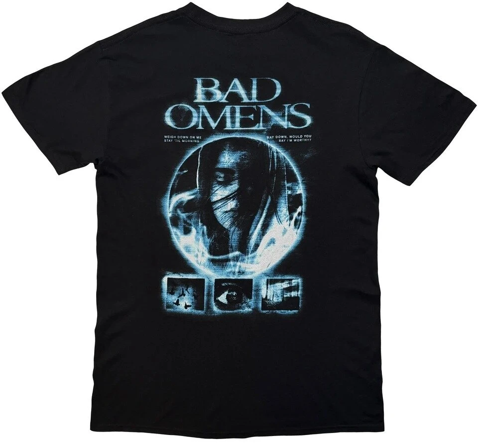 Rock Marškinėliai Bad Omens Glowing Orb, Dydis: L