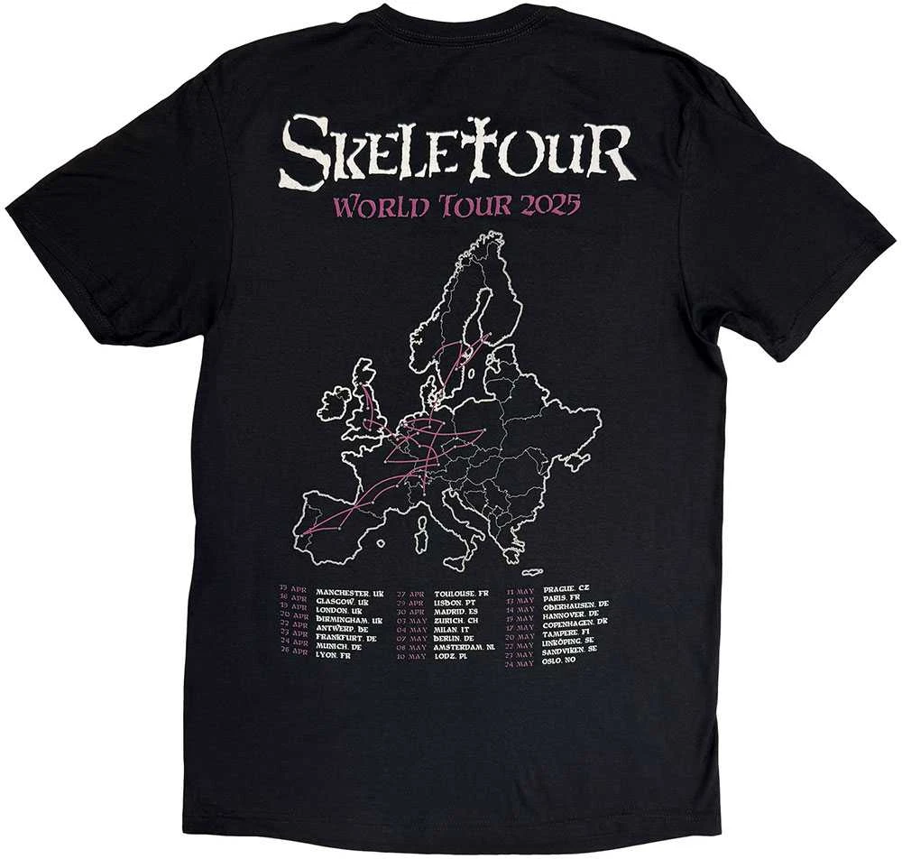 Rock Marškinėliai Ghost Skeletour Admat '25 Tour Dates, Dydis: XXL