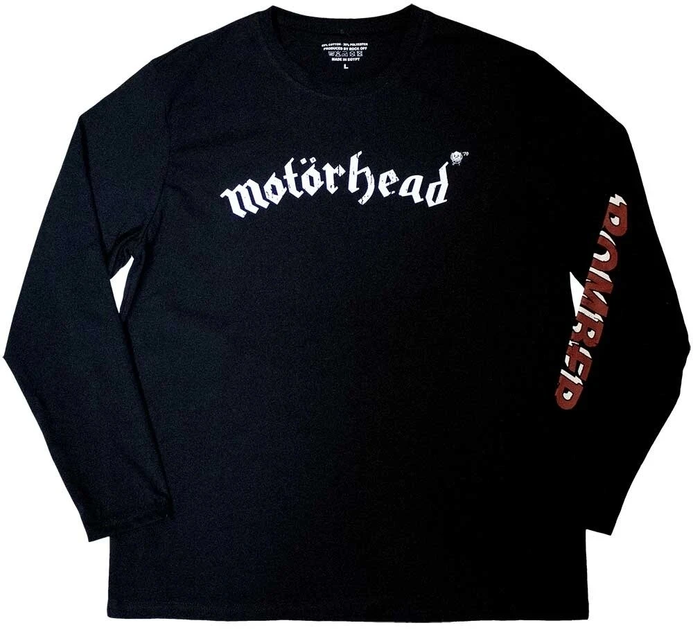Rock Marškinėliai Ilgomis Rankovėmis Motorhead Bomber, Dydis: L