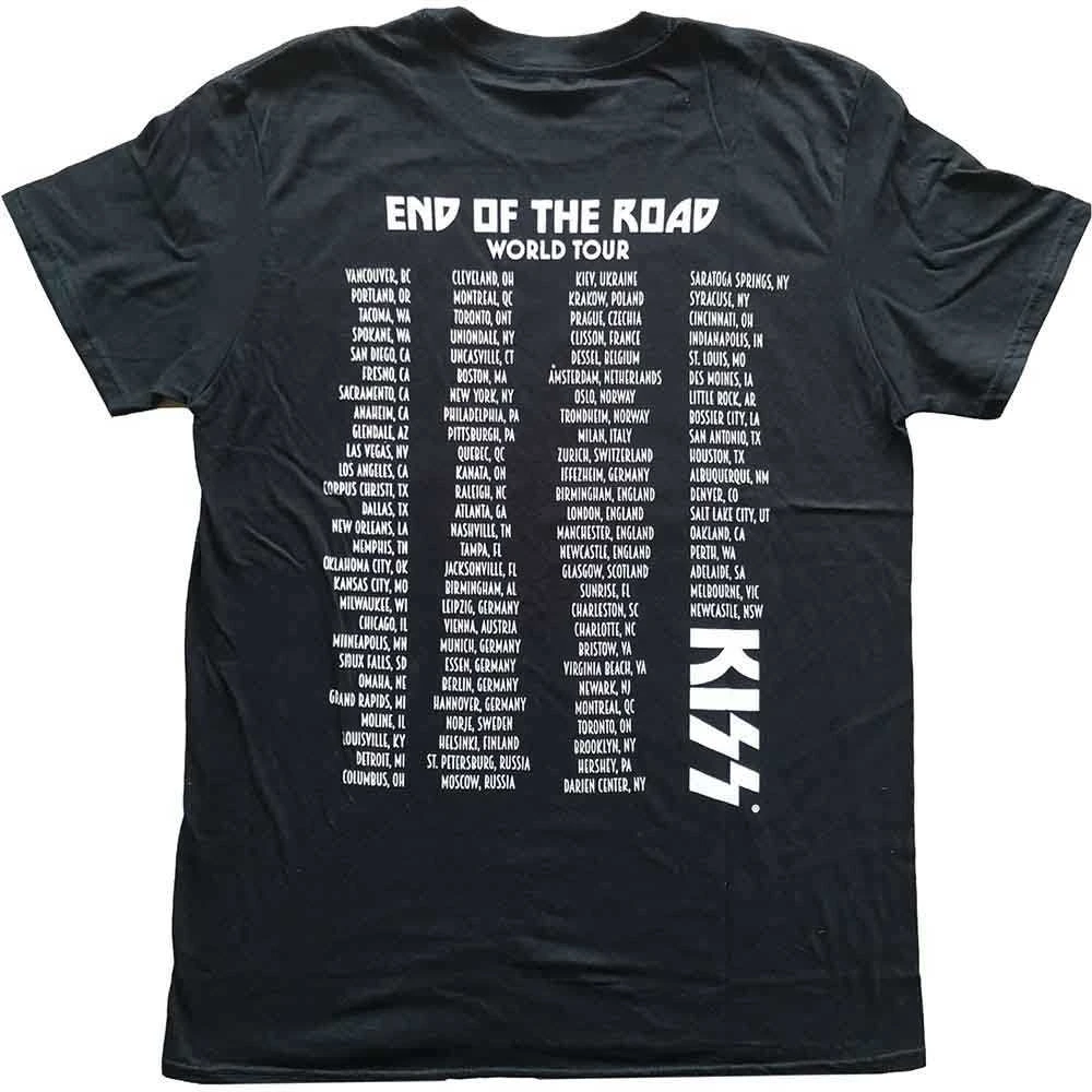 Rock Marškinėliai Kiss End Of The Road Tour, Dydis: XXL