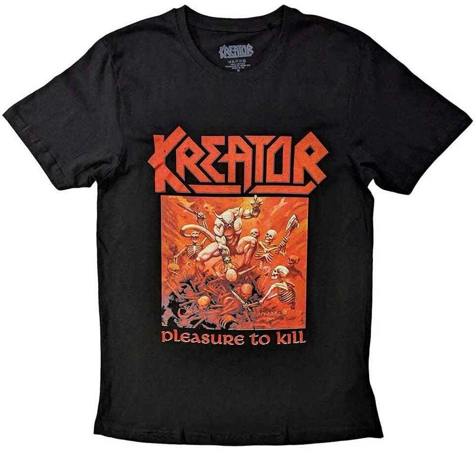 Rock Marškinėliai Kreator Pleasure To Kill, Dydis: M