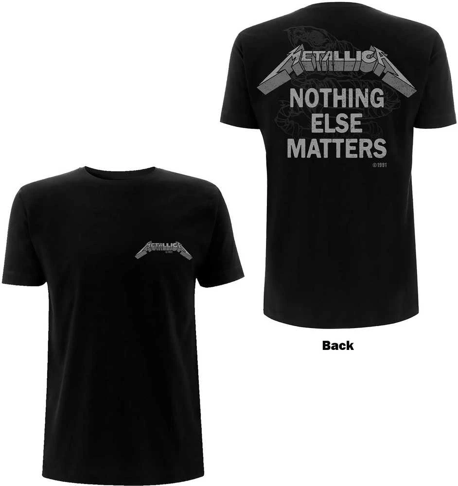 Rock Marškinėliai Metallica Nothing Else Matters, Dydis: M