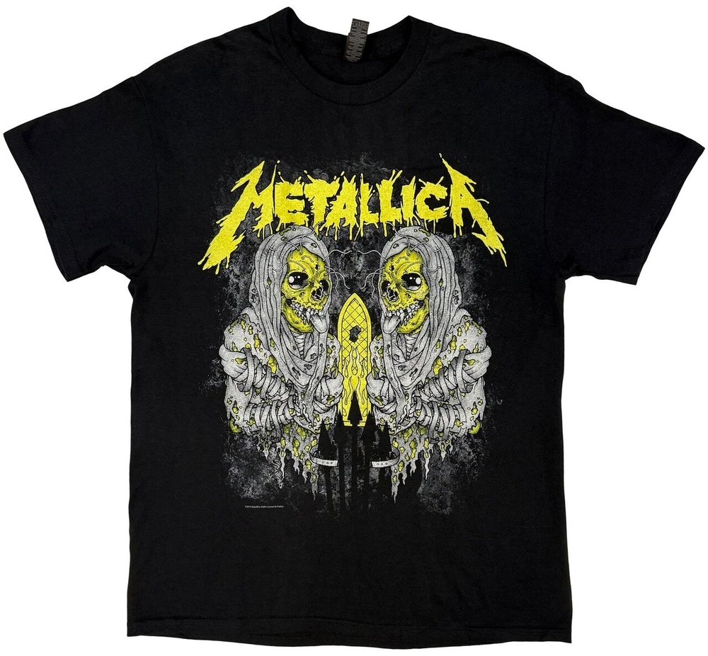 Rock Marškinėliai Metallica Sanitarium, Dydis: M