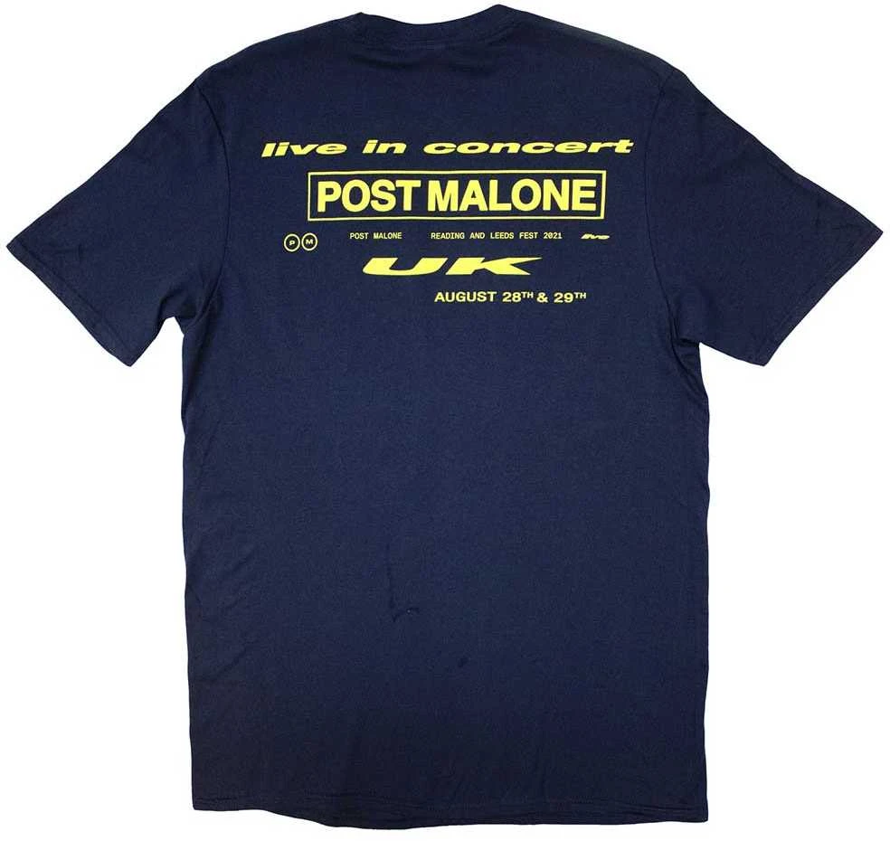 Rock Marškinėliai Post Malone Live In Concert, Dydis: XL