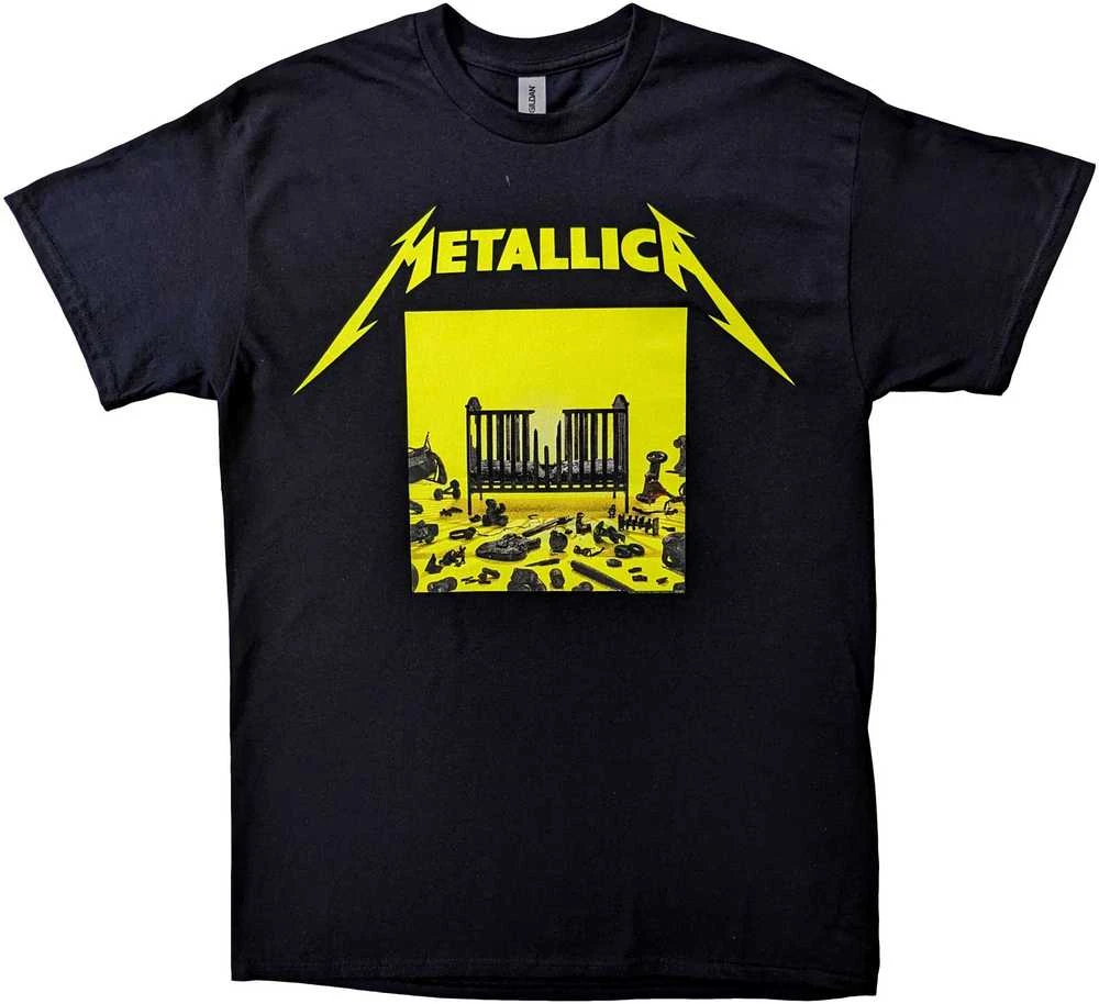 Rock Metallica 72 Seasons Squared Cover Marškinėliai, Dydis: M