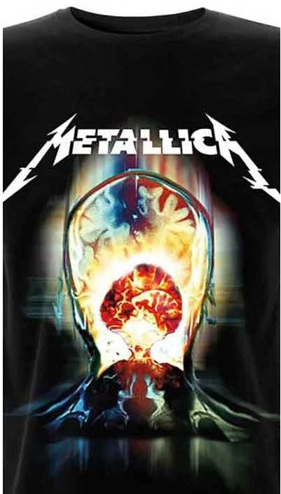 Rock Metallica Exploded Oficialūs Marškinėliai, Dydis: XL