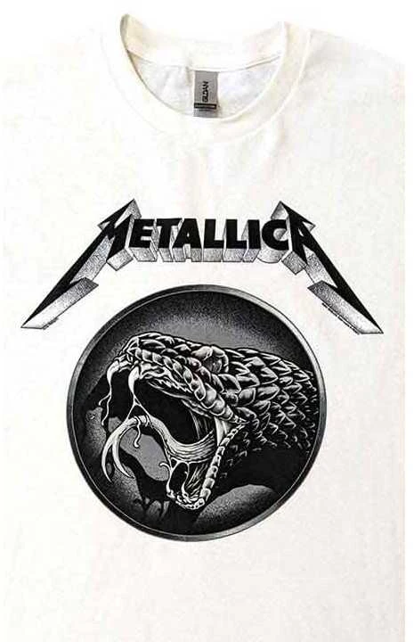 Rock Metallica Juodas Album Poster Marškinėliai, Dydis: XL