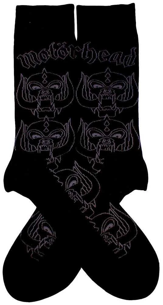 Rock Motorhead Warpig Outlines Kojinės