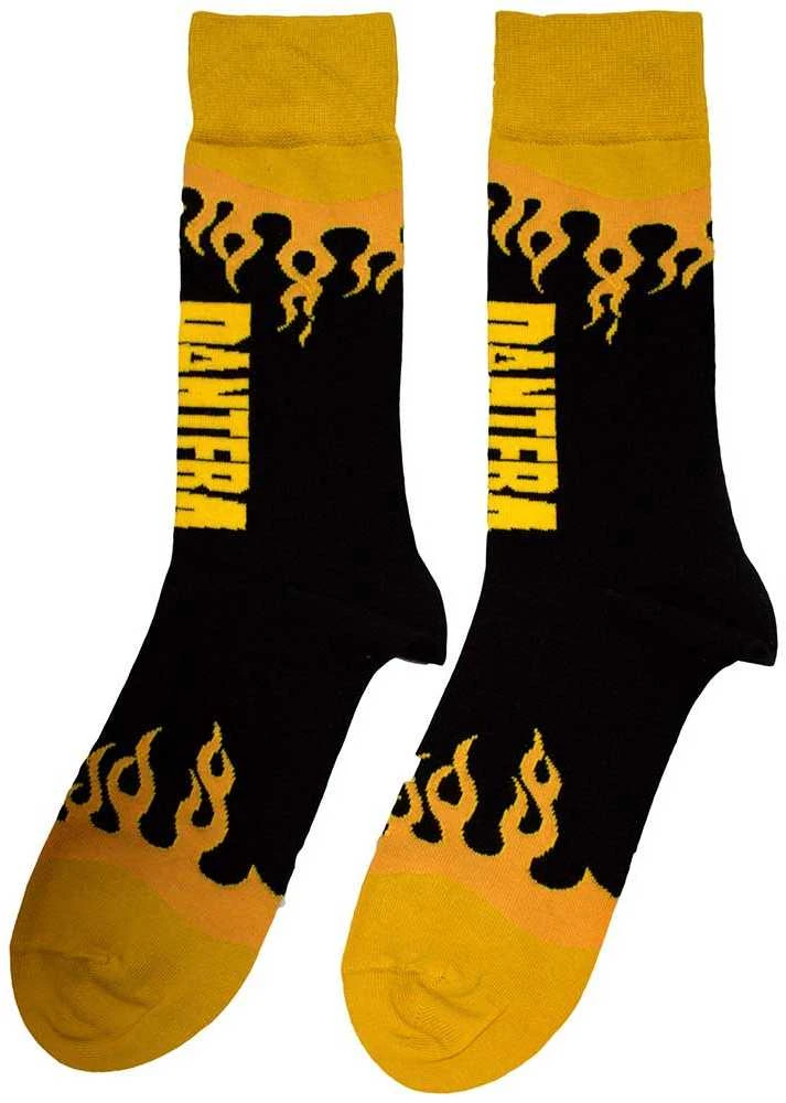 Rock Pantera Flame Kojinės
