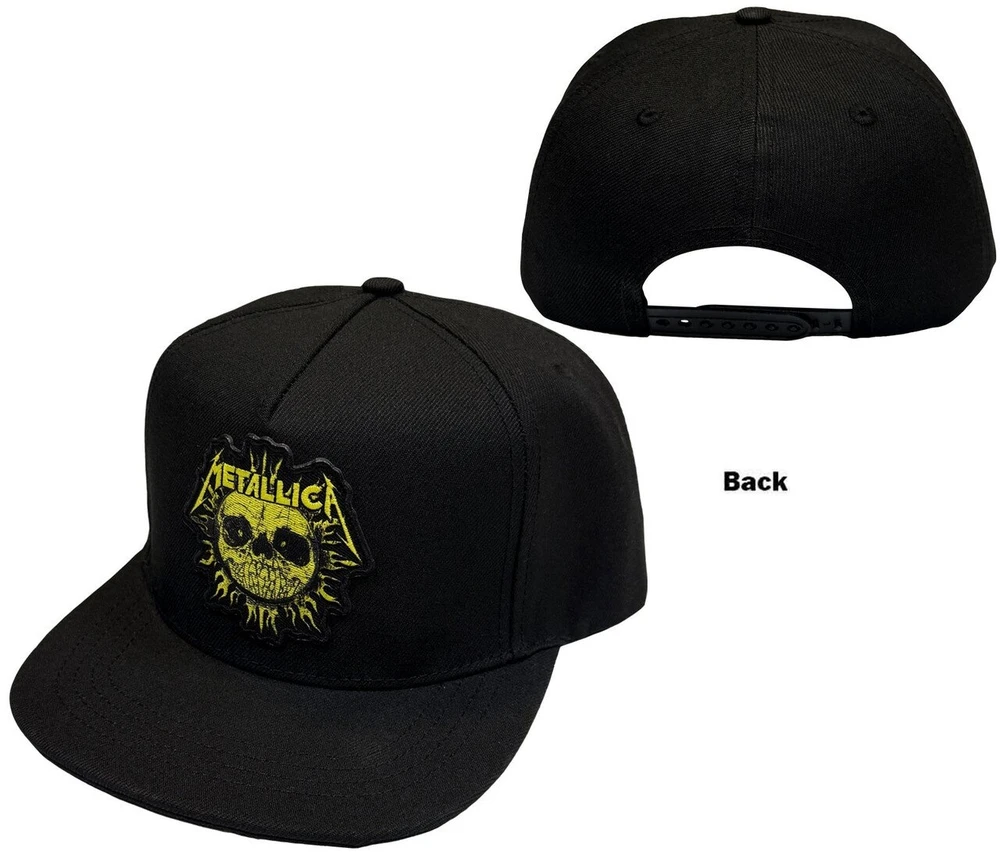 Rock Snapback Kepurė Metallica Sun Mono