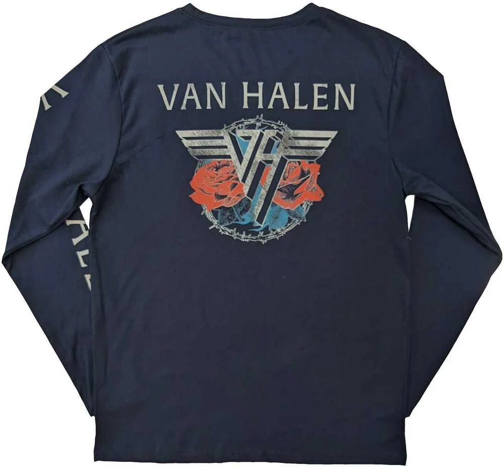 Rock Van Halen 84 Tour Marškinėliai Ilgomis Rankovėmis, Dydis: M