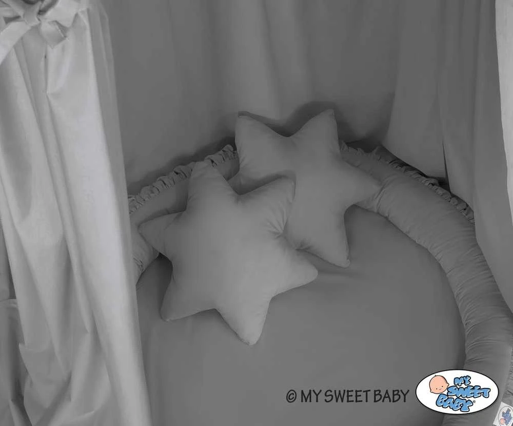 My Sweet Baby Pakabinama pastogė su lizdu ir pagalvėlėmis – antracito spalvos