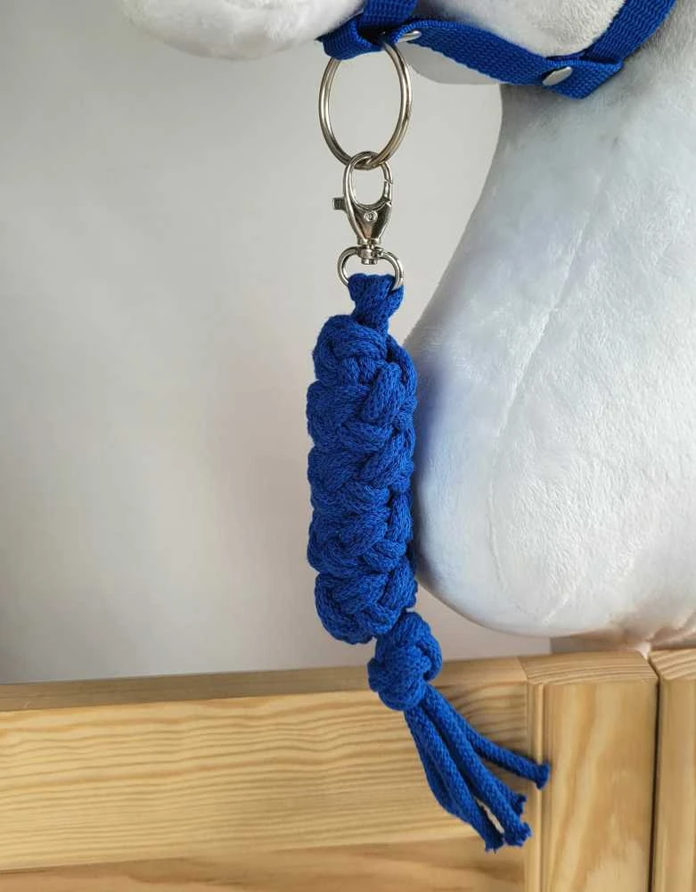 Super Hobby Horse Hobby Horse skirtas mėlynas kamanų ir pavadžio rinkinys