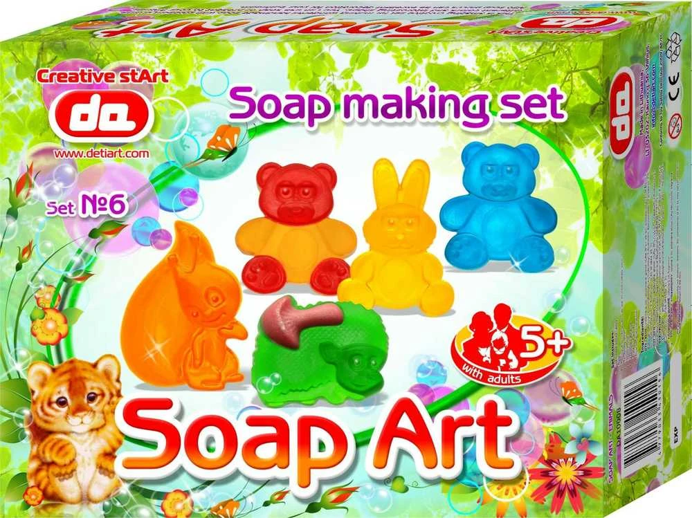 Kids Do Apstu Muilo gaminimo rinkinys SOAP ART, gyvūnai