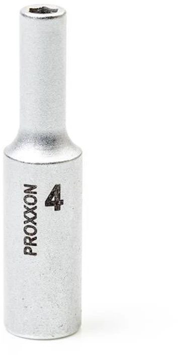 1/4" šešiakampė prailginta galvutė PROXXON 4mm