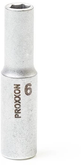 1/4" šešiakampė prailginta galvutė PROXXON 6mm
