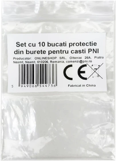 10 vnt. kempinėlių apsauga PNI ausinėms