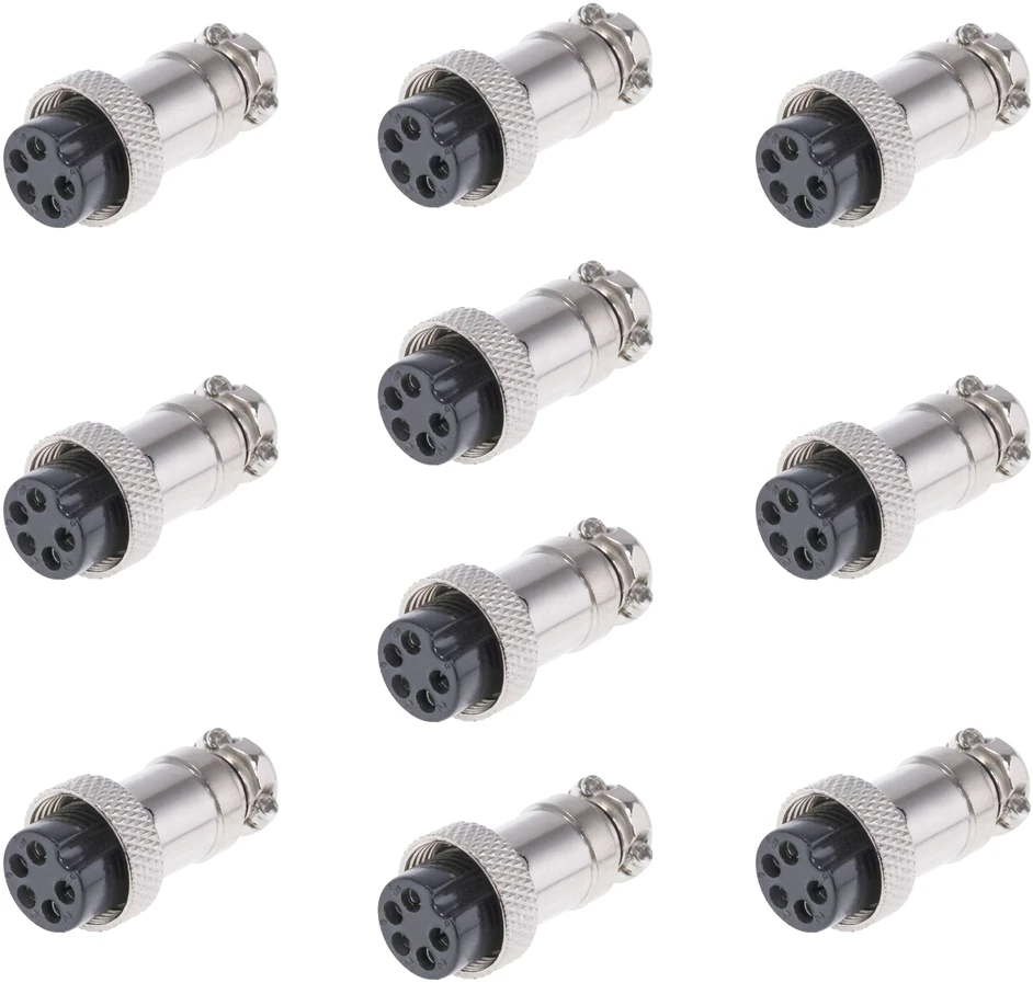 10 vnt. pakaitinių PNI kištukų rinkinys 5 kontaktų mikrofonui