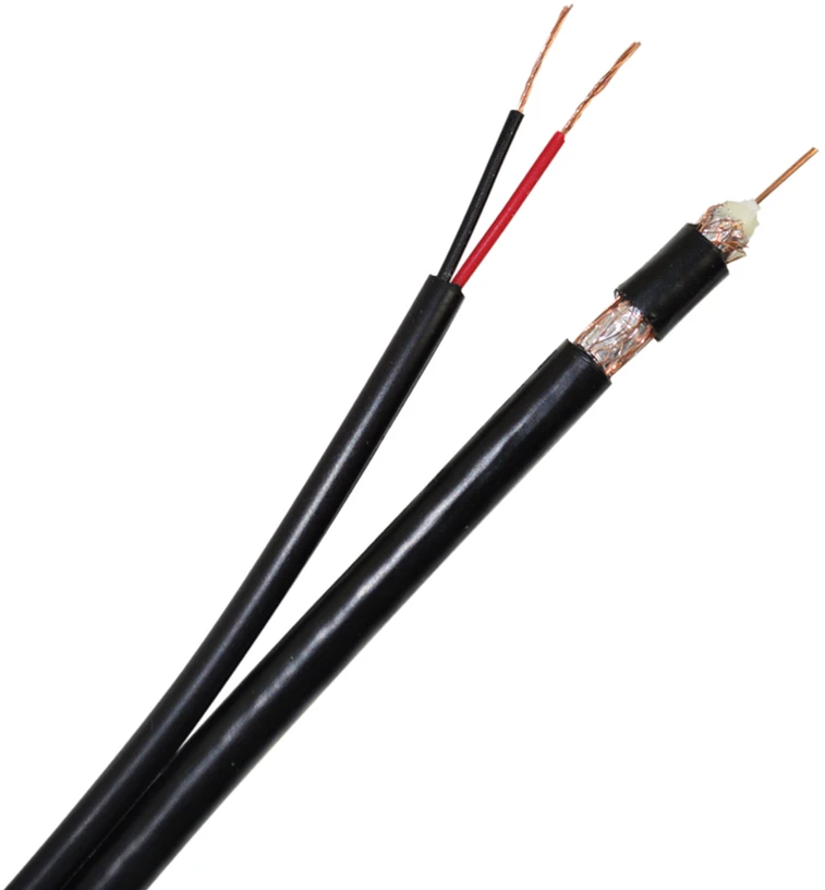 100 m PNI CCTV-B vaizdo ir maitinimo kabelis, 100 m ritė stebėjimo kamerai