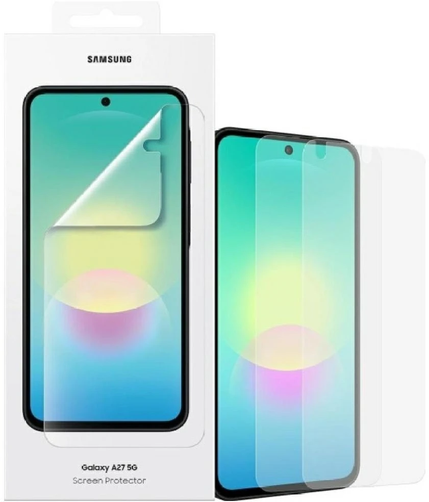 112803 Apsauginė plėvelė Samsung Galaxy A27 telefonui. 2 vnt. apsauginė plėvelė nuo atspindžių.