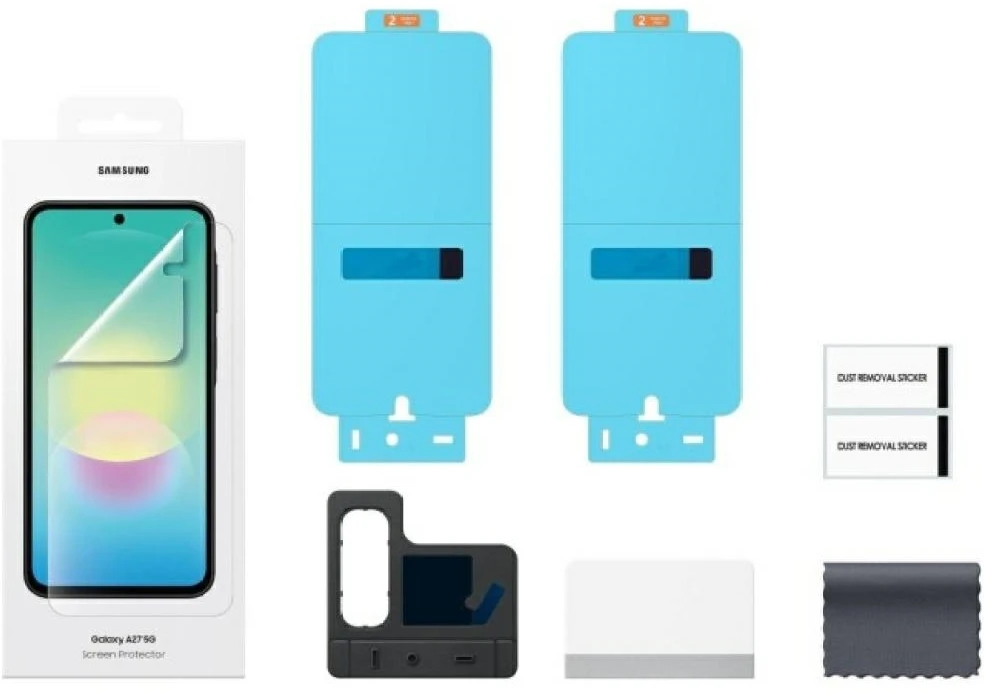 112803 Apsauginė plėvelė Samsung Galaxy A27 telefonui. 2 vnt. apsauginė plėvelė nuo atspindžių.