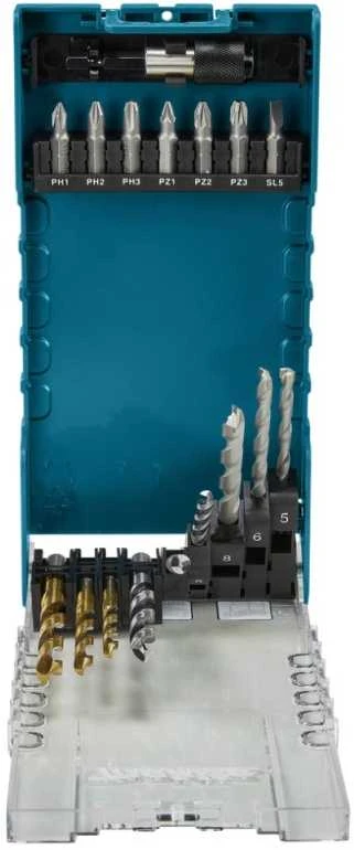 Makita GRĄŽTŲ IR SUKIMO ANTGALIŲ RINKINYS (17 vnt) D-74887