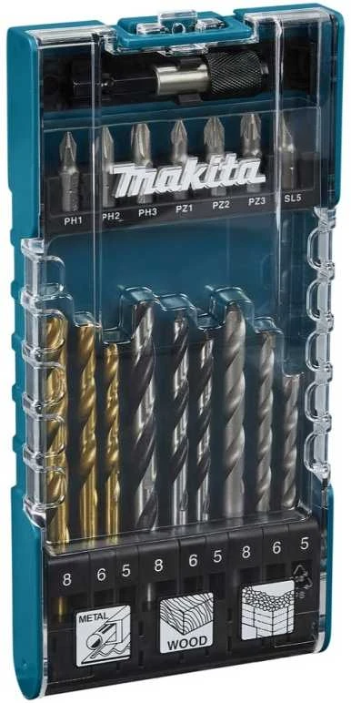 Makita GRĄŽTŲ IR SUKIMO ANTGALIŲ RINKINYS (17 vnt) D-74887